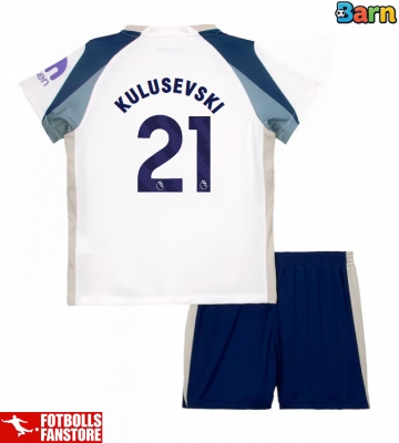 Tottenham Hotspur Dejan Kulusevski #21 Hemmatröja Barn 2025-26 Kortärmad (+ Korta byxor)